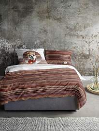 Bettwäsche IRISETTE "Zobel 8556", rot,