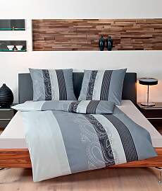 Bettwäsche JANINE "DAVOS 6456", silber