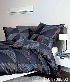 Bettwäsche JANINE "J. D.", blau