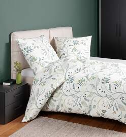 Bettwäsche JANINE "TANGO", grün, B/L: