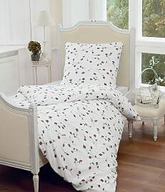 Bettwäsche JANINE "Tango", rot, B/L: