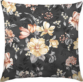 Bettwäsche KAEPPEL "Magnolia", schwarz, 