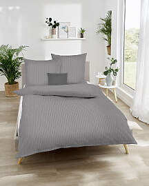 Bettwäsche KAEPPEL "Mood", grau