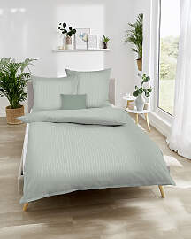 Bettwäsche KAEPPEL "Mood", grün, B/L: