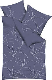 Bettwäsche KAEPPEL "Organic", blau,