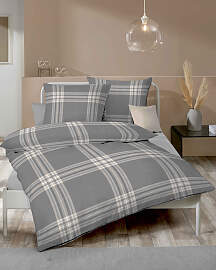 Bettwäsche KAEPPEL "Pure", grau