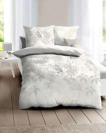 Bettwäsche KAEPPEL "Schneeeule", beige