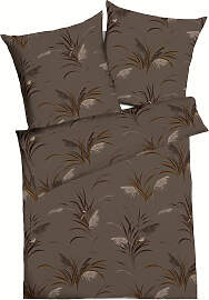 Bettwäsche KAEPPEL "Swing", mocca, B/L: 
