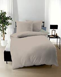 Bettwäsche KAEPPEL "Uni", braun