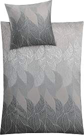Bettwäsche KLEINE WOLKE "Jamiro", grau, 