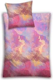 Bettwäsche KLEINE WOLKE "Solero", bunt, 
