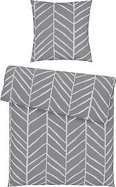 Bettwäsche Marble in Grau ca. 135x200cm