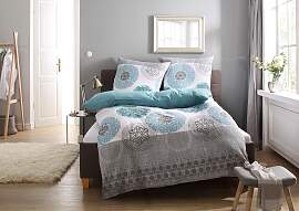 Bettwäsche MY HOME "Tesso in Gr. 135x200,