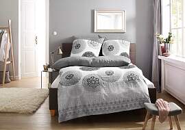 Bettwäsche MY HOME "Tesso in Gr. 135x200,