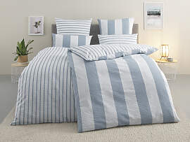 Bettwäsche OTTO HOME "Sari", blau, B/L: 