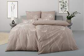 Bettwäsche OTTO HOME "Soucy", taupe,