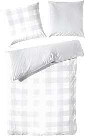 Bettwäsche PRIMERA "Basic Perkal", grau 