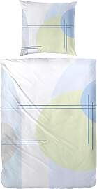Bettwäsche PRIMERA "Bauhaus", blau