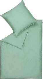 Bettwäsche "Pure", grün (salbei,