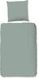 Bettwäsche "Pure uni", grün (sage