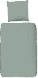 Bettwäsche "Pure uni", grün (sage