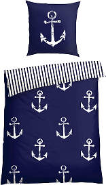 Bettwäsche SCHIESSER "Marina, maritime
