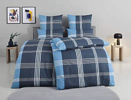 Bettwäsche TOM TAILOR HOME "Ole", blau
