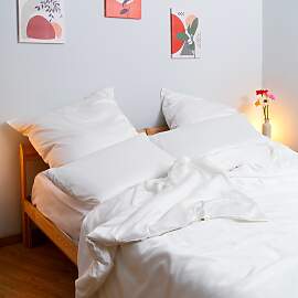 Bettwäsche WOLKENFELD "Edel Mako-Satin
