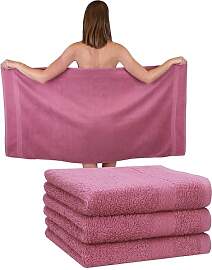 Betz 4 Stück Strandtücher Duschtücher Set