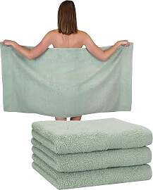 Betz 4 Stück Strandtücher Duschtücher Set