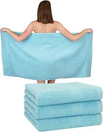 Betz 4 Stück Strandtücher Duschtücher Set