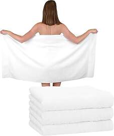 Betz 4 Stück Strandtücher Duschtücher Set