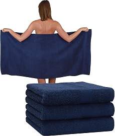 Betz 4 Stück Strandtücher Duschtücher Set