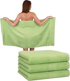 Betz 4 Stück Strandtücher Duschtücher Set