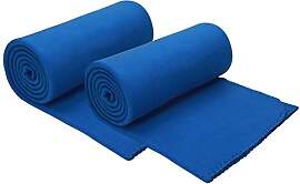 Betz Fleecedecke 2 Stück 130x170 cm 180g/m² –