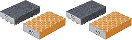 BGS DIY 80811 | Schleifschwamm-Satz | K 60, 80 |