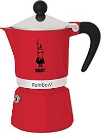 Bialetti 4963 Rainbow Espressokocher, Aluminium,