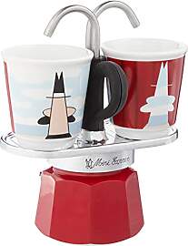 Bialetti - Mini Express Magritte: Mokka-Set inkl.