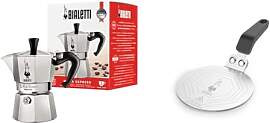 Bialetti Moka Express Espressokocher, Aluminium,