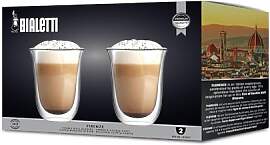 Bialetti Set 2 Becher Double Wall Firenze, 300ml,
