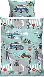 biberna 0004525 Feinbiber-Bettwäsche türkis 1x