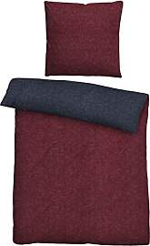 biberna 0840500 Melange-Flanell Bettwäsche