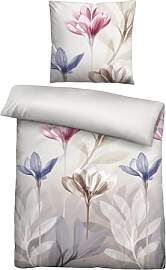 biberna Bettwäsche Seersucker 0025008 Blume 1x
