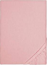 biberna Feinbiber Spannbetttuch, 100% Baumwolle,