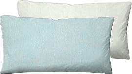 biberna Melange-Flanell Kissenbezug 40x80 cm, 100% 