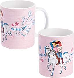Bibi & Tina Tasse - Auf die Pferde, fertig,