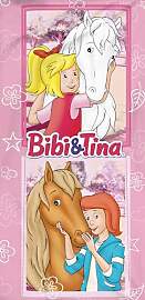 Bibi und Tina Badetuch Picture 75 x 150 cm Pink