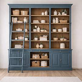 Bibiliotheksregal im Landhausstil - großes