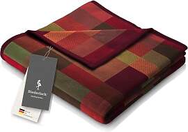 biederlack® flauschig-weiche Kuscheldecke aus