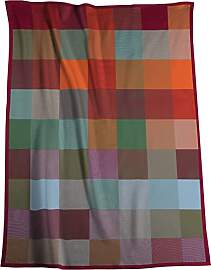 biederlack Wohndecke Colour Woven Baumwolle bunt